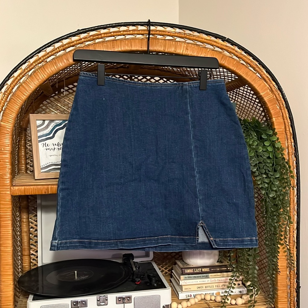 Wild fable Jean Skirt